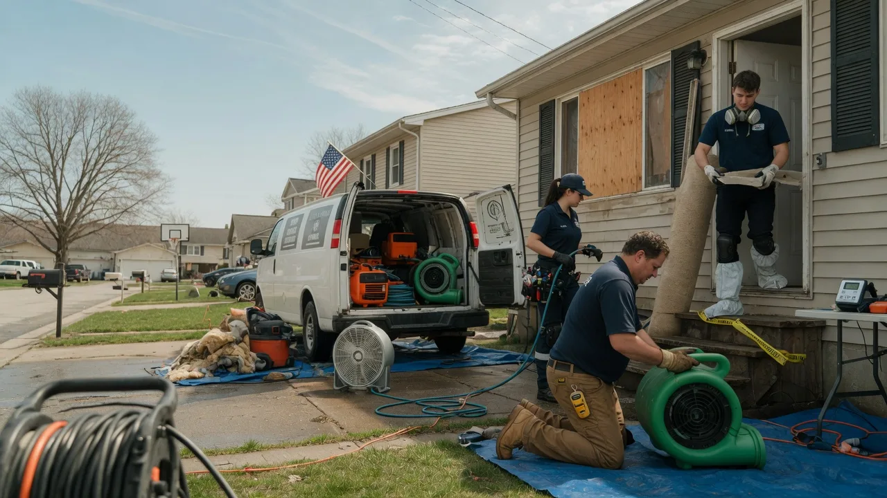 Water Damage Restoration in Pitsburg, OH near me